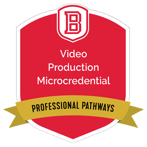 Video Production Microcredential - Credly