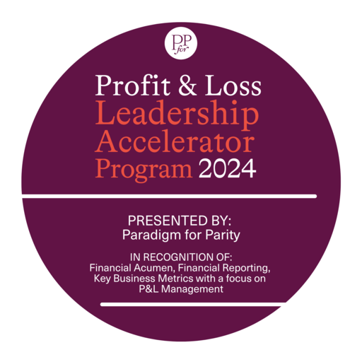 Profit and Loss Leadership Accelerator Program 2024 - Credly