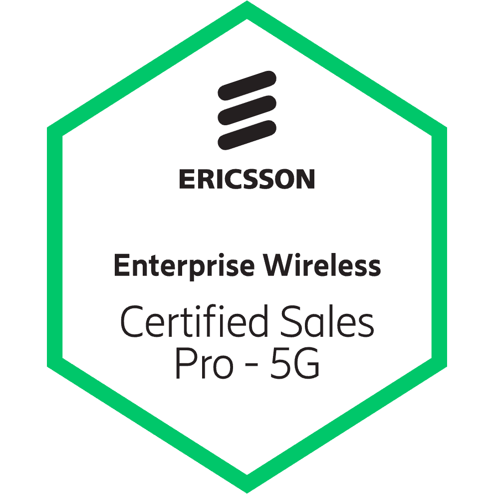 Certified Sales Professional - 5G - Credly