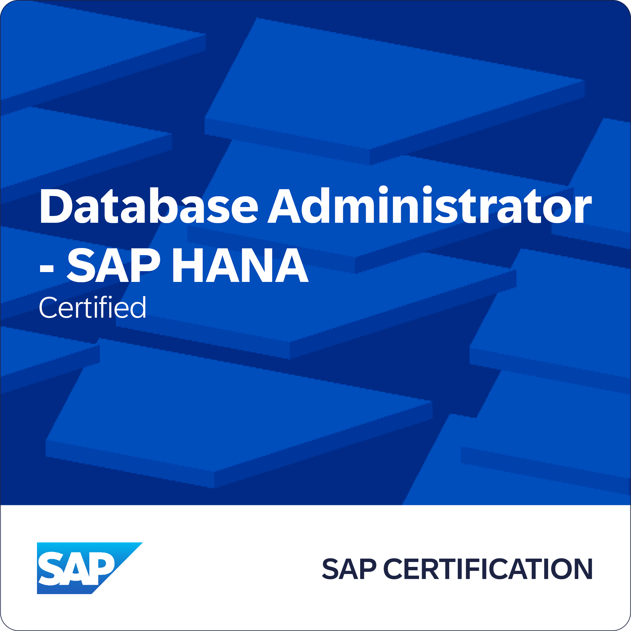 SAP Certified - Database Administrator - SAP HANA