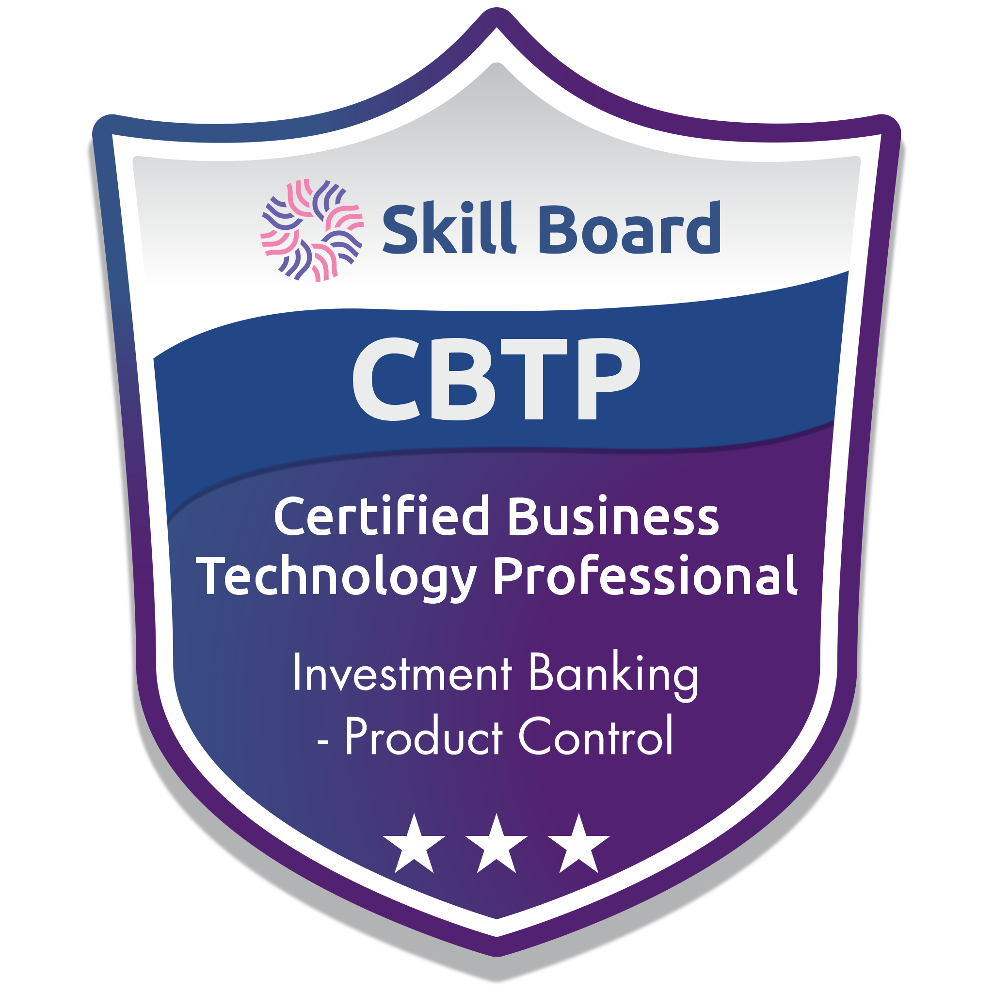 Certified Business Technology Professional (CBTP) - Investment Banking Product Control
