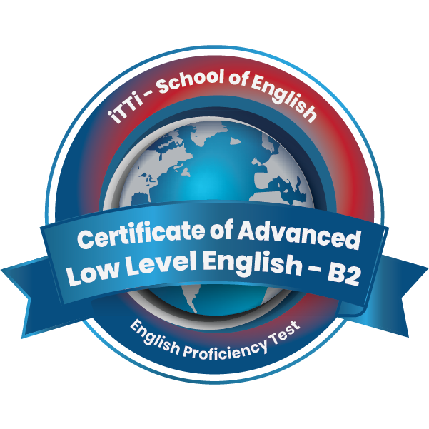 Certificate of Advanced Low Level English B2