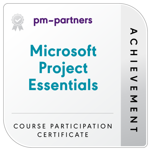 Microsoft Project Essentials - Credly