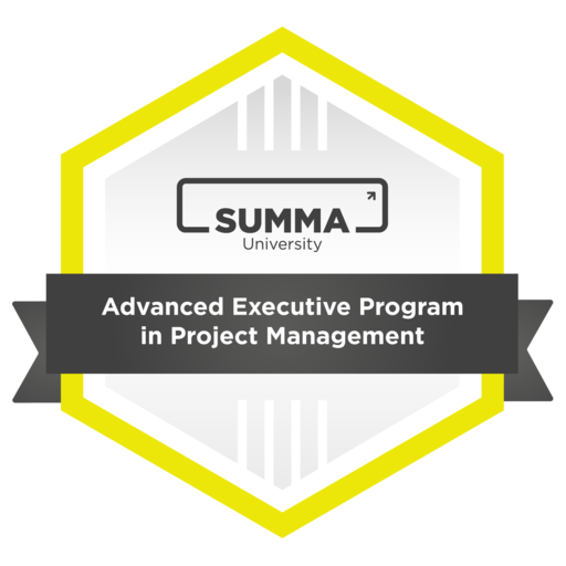 Advanced Executive Program in Project Management - Credly