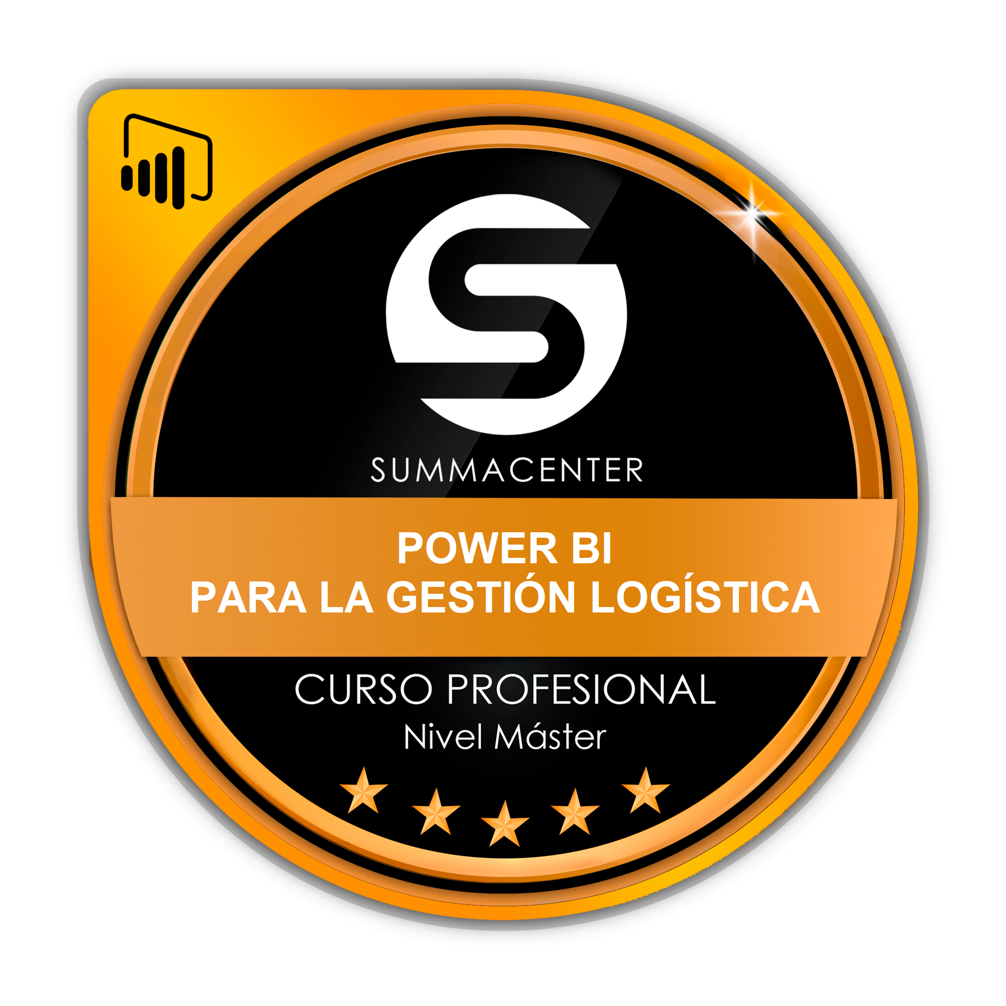 Power BI aplicado a la Gestión Logística (Nivel Máster) - Black