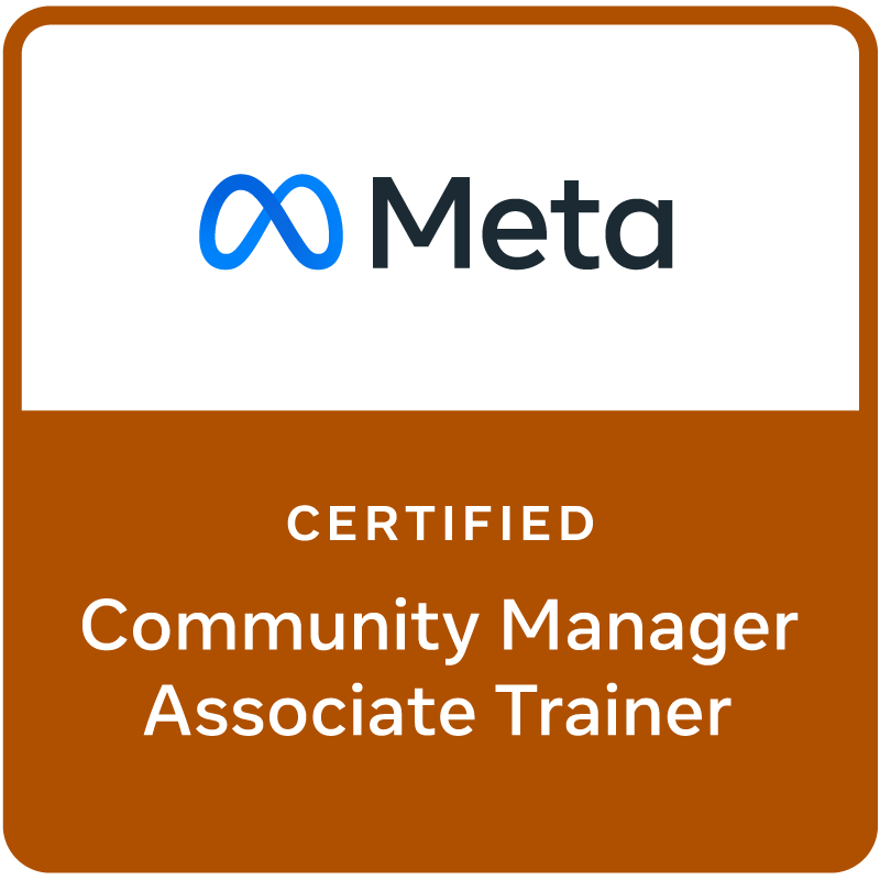 Meta Certified Community Manager Associate Trainer