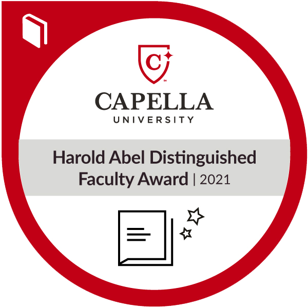 Harold Abel Distinguished Faculty Award - 2021