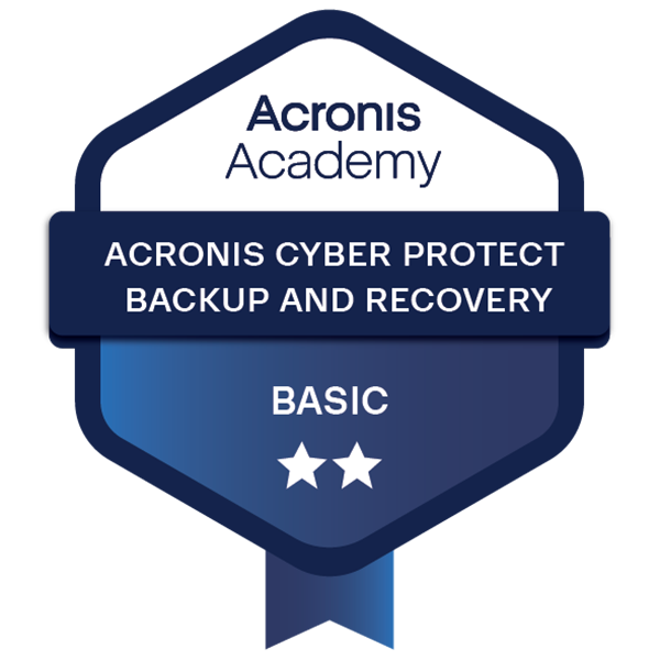 Acronis Cyber Protect – Backup and Recovery Basics