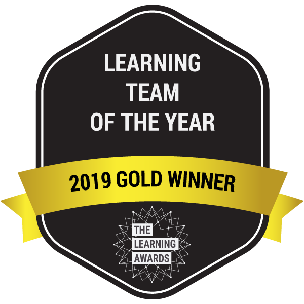 Learning Team of the Year Award 2019 - Gold Winner