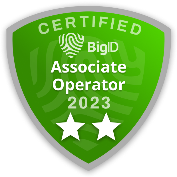 Certified BigID Associate Operator
