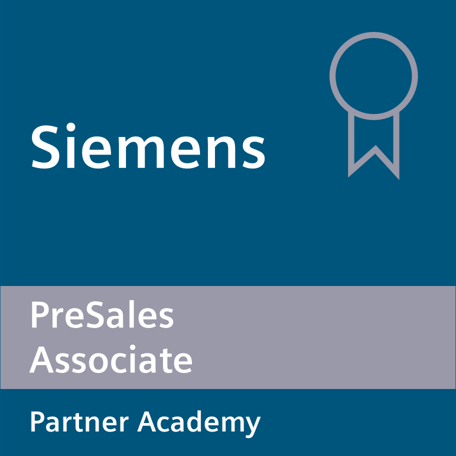 2023 Siemens Digital Industries Software PreSales Associate Certificate