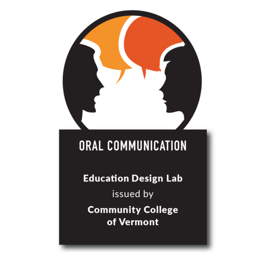 Oral Communication Community College of Vermont Credly