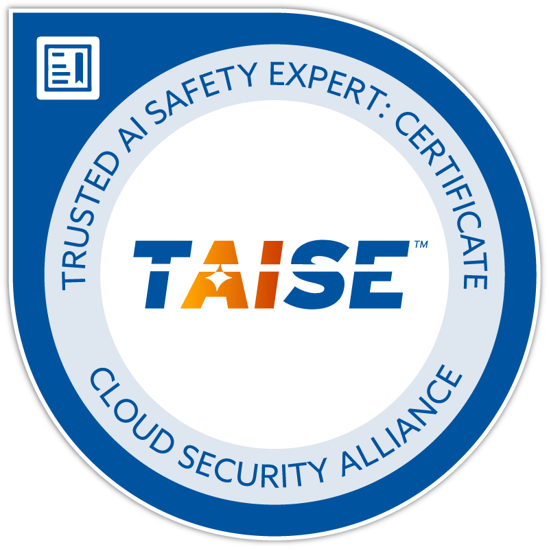 Trusted AI Safety Expert (TAISE) Certificate