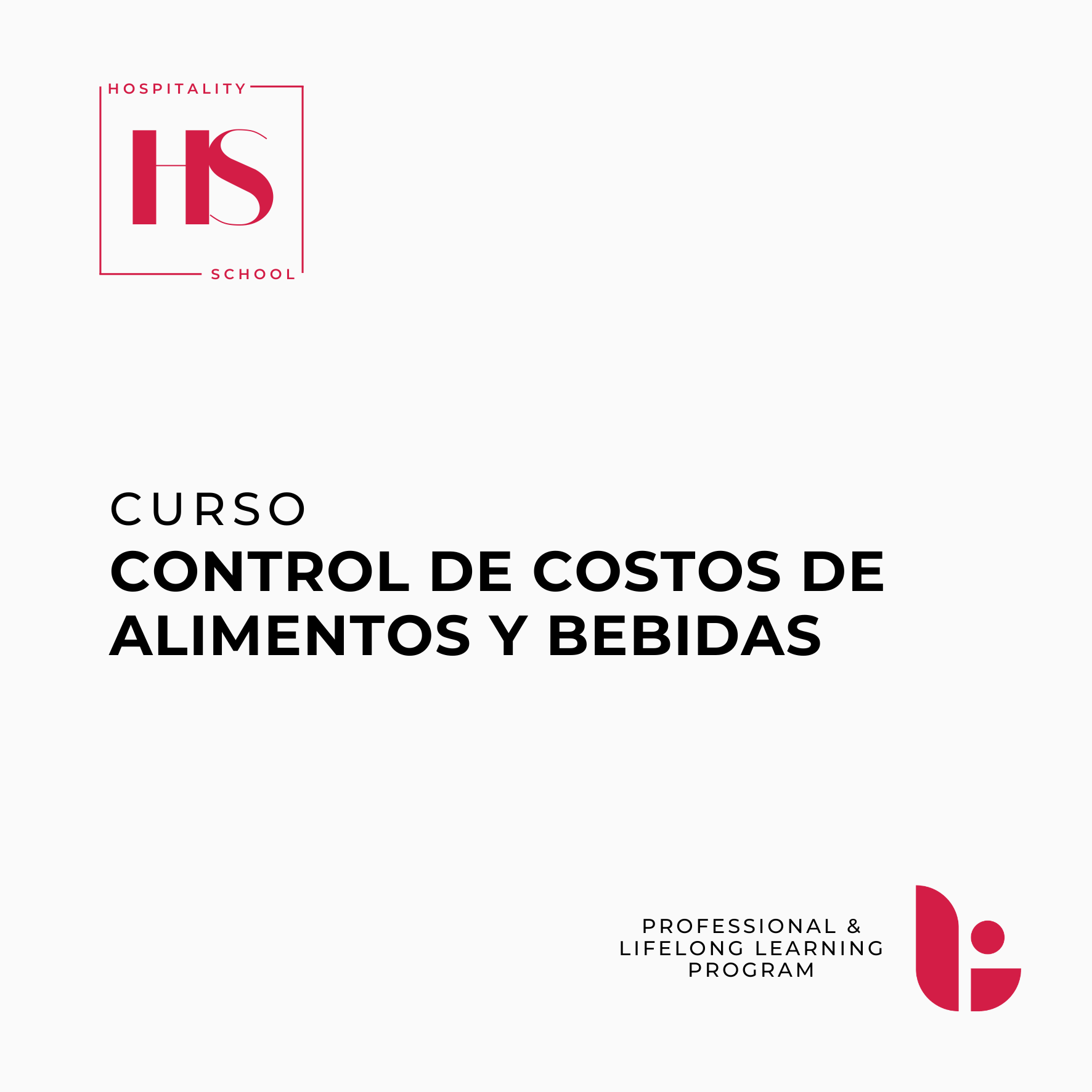 Curso Control de Costos de Alimentos y Bebidas