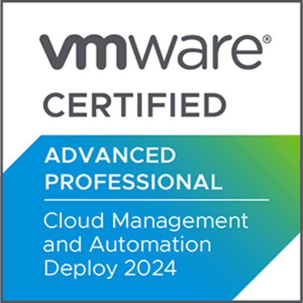 VMware Certified Advanced Professional - Cloud Management and Automation Deploy 2024