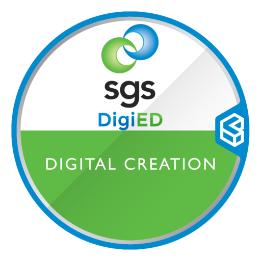 SGS DigiED Digital Creation Credly