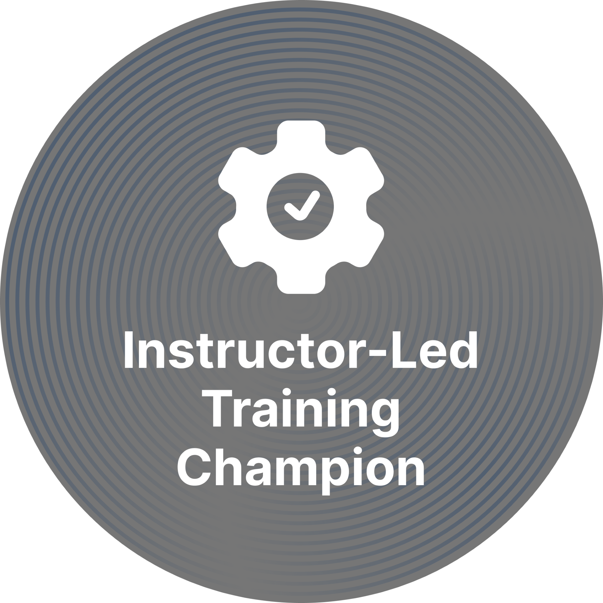 Instructor-Led Training Champion