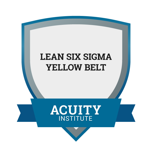 Lean Six Sigma Yellow Belt - Credly