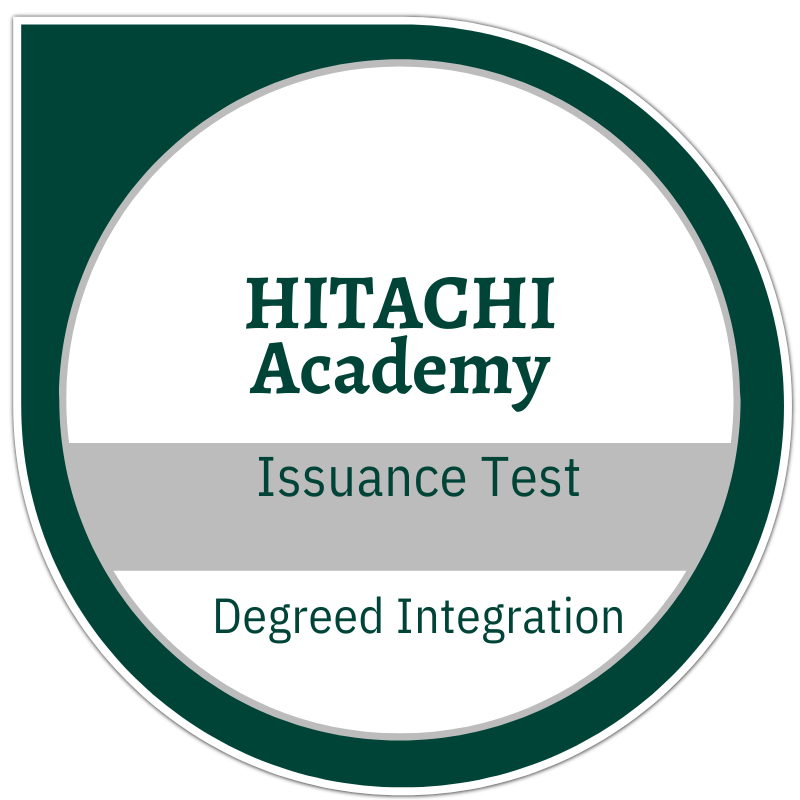 Hitachi Academy Open Badge Issuance Test