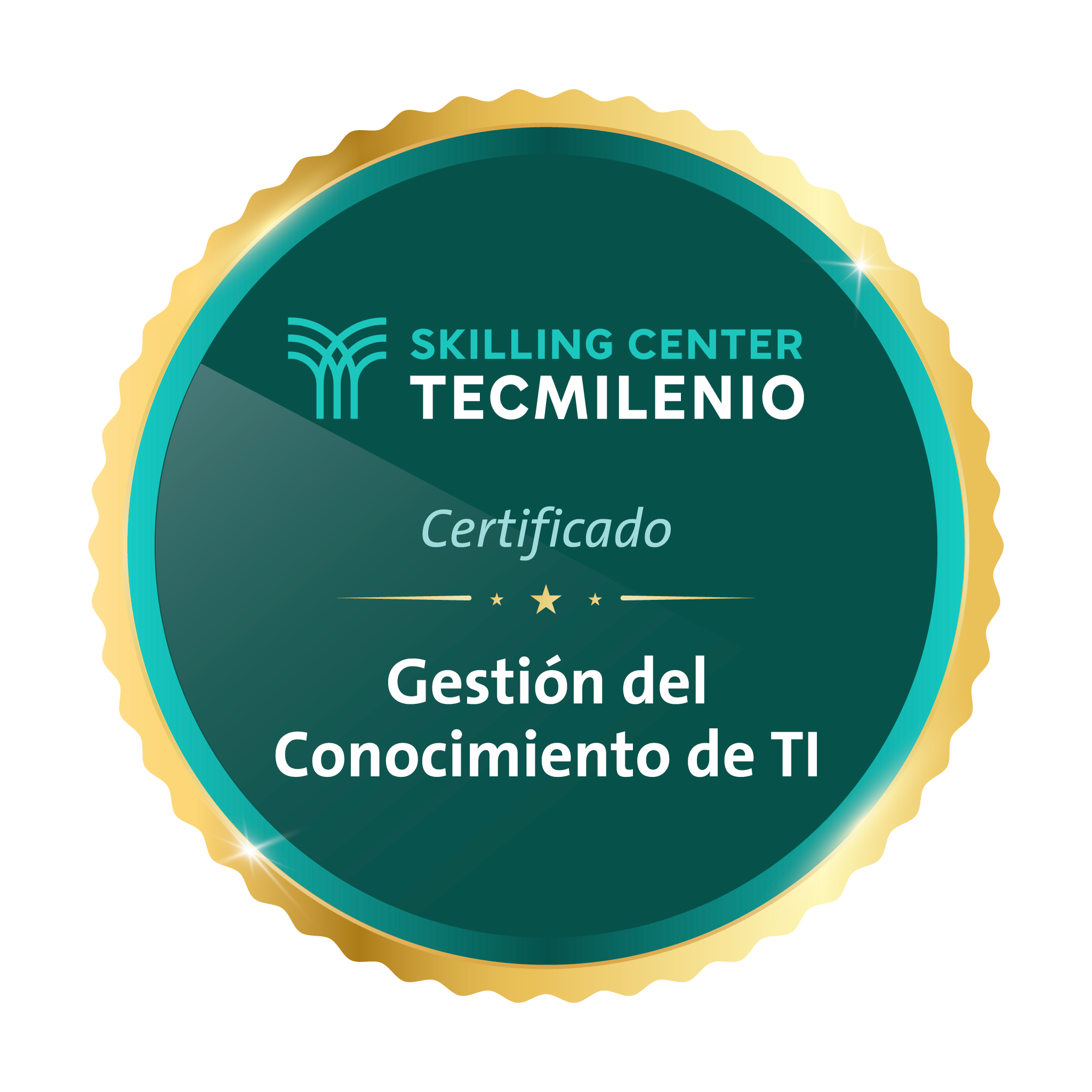Certificado Gestión del conocimiento de TI