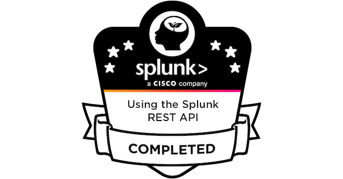Using the Splunk REST API - Credly