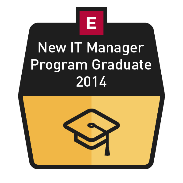 EDUCAUSE New IT Manager Program Graduate