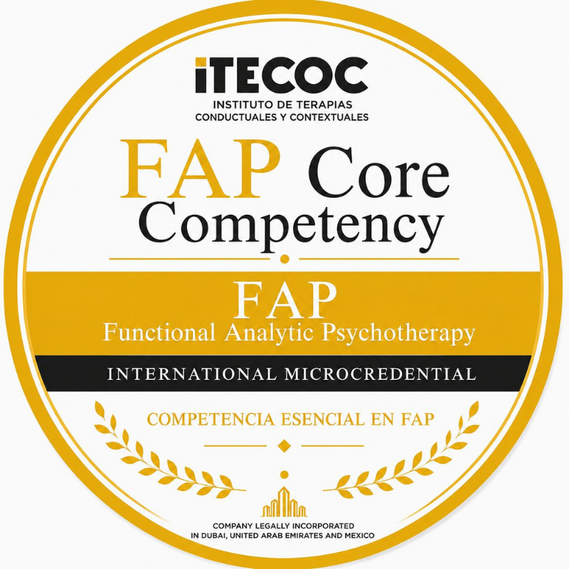 Aplicación Básica Especializada en Psicoterapia Analítica Funcional (FAP)