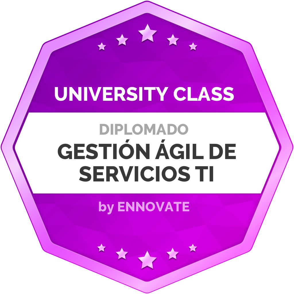 Diplomado Gestión Ágil de Servicios TI
