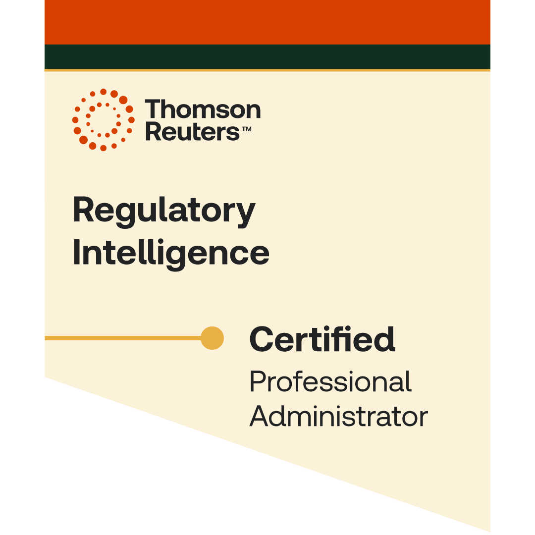 Regulatory Intelligence Certified Professional Administrator