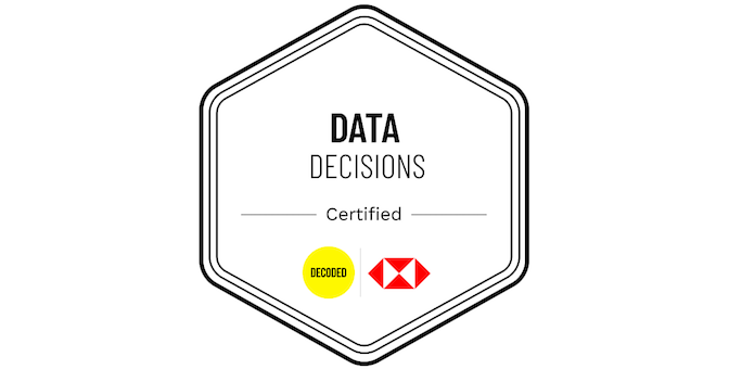 Data Decisions Mindset - Credly