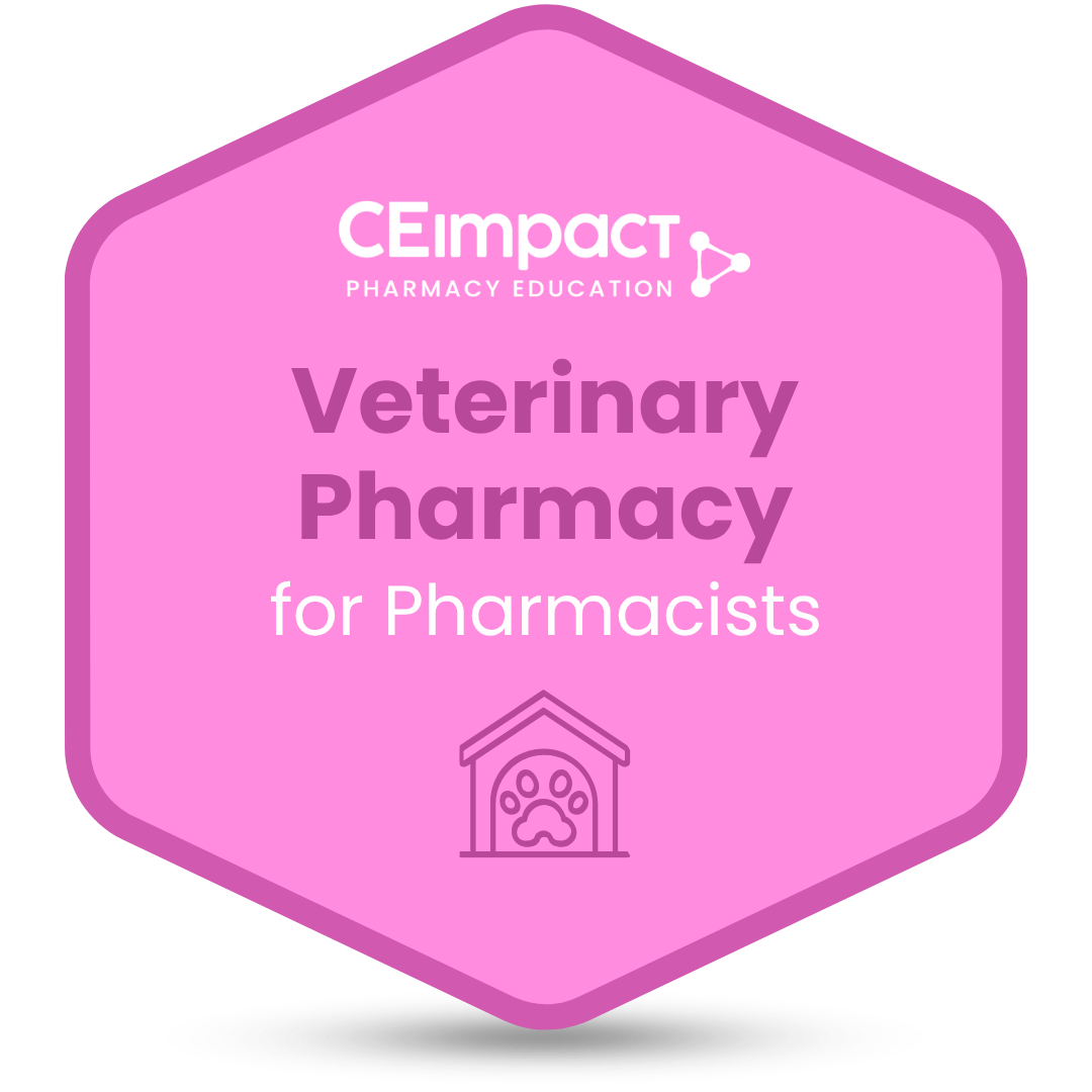 Veterinary Pharmacy Foundations - Pharmacist badge