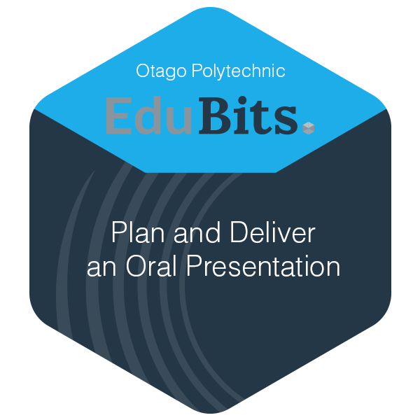 Plan and Deliver an Oral Presentation