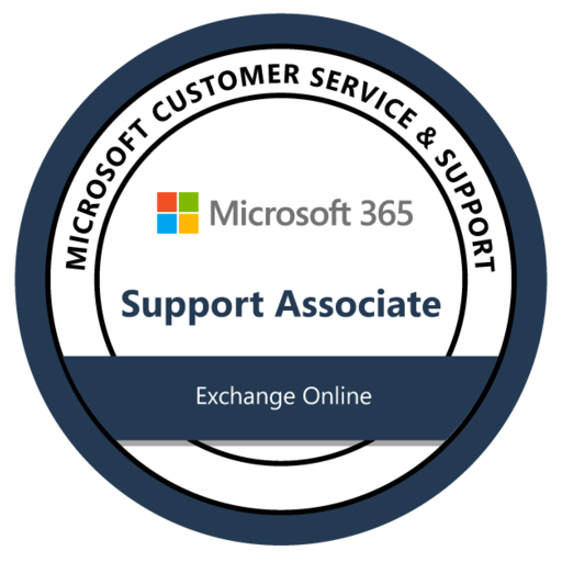 Microsoft 365 Exchange Online Support Associate - Credly