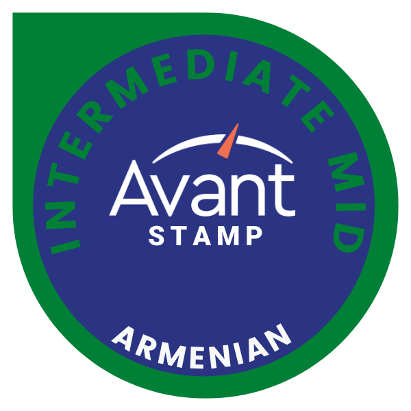 Avant Armenian Proficiency Test in Speaking and Writing: Intermediate/Mid(v.1)