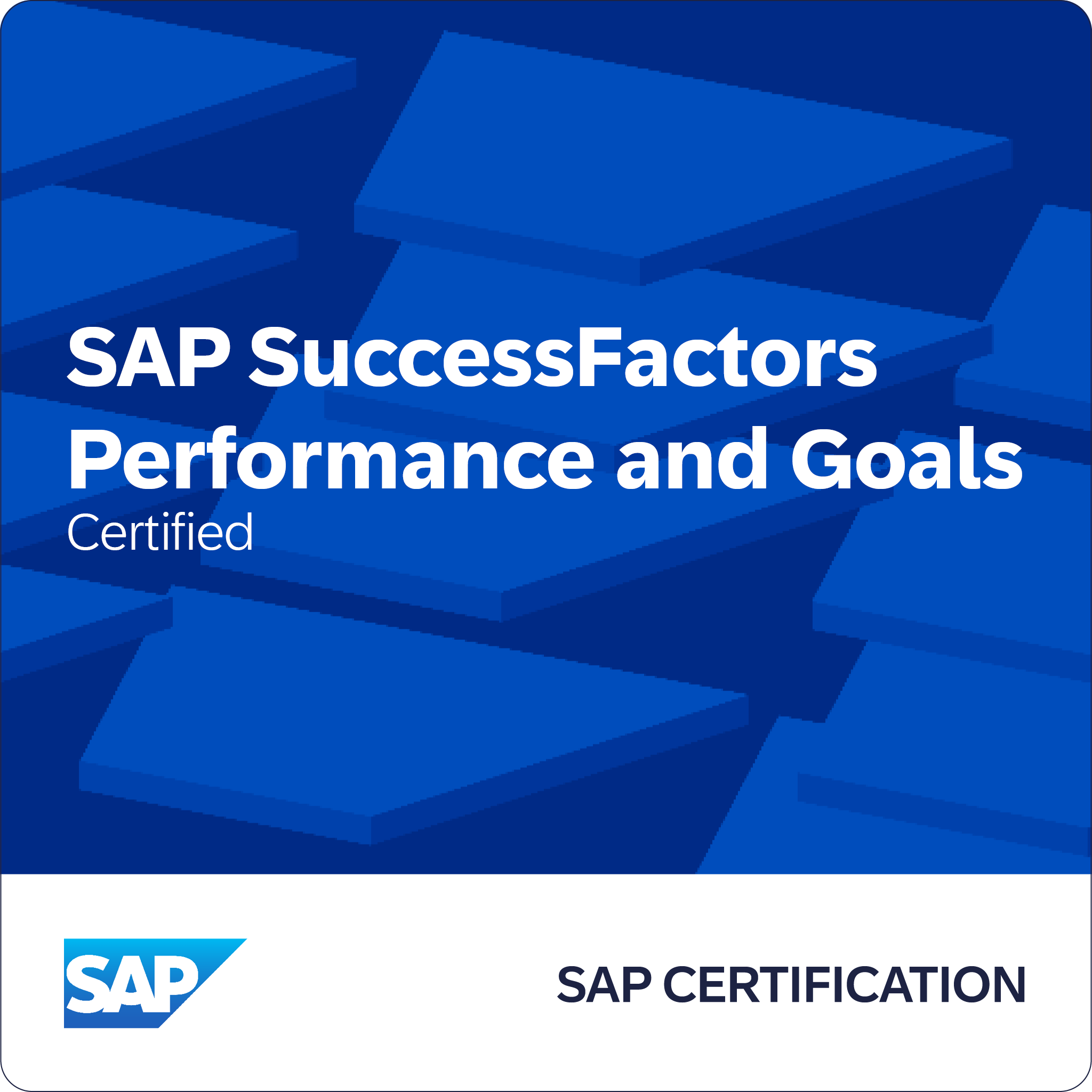 SAP Certified - SAP SuccessFactors Performance and Goals
