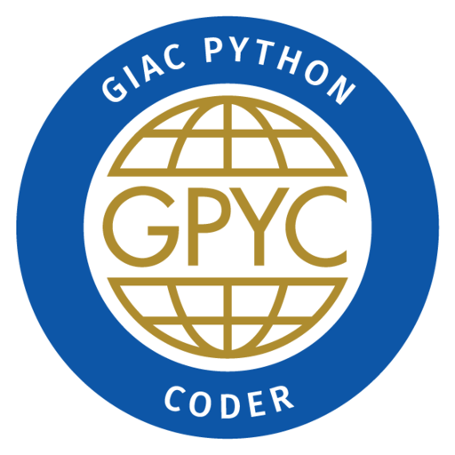 GIAC Python Coder (GPYC) - Credly