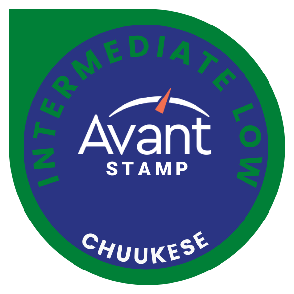 Avant Chuukese Proficiency Test in Speaking and Writing: Intermediate/Low(v.1)