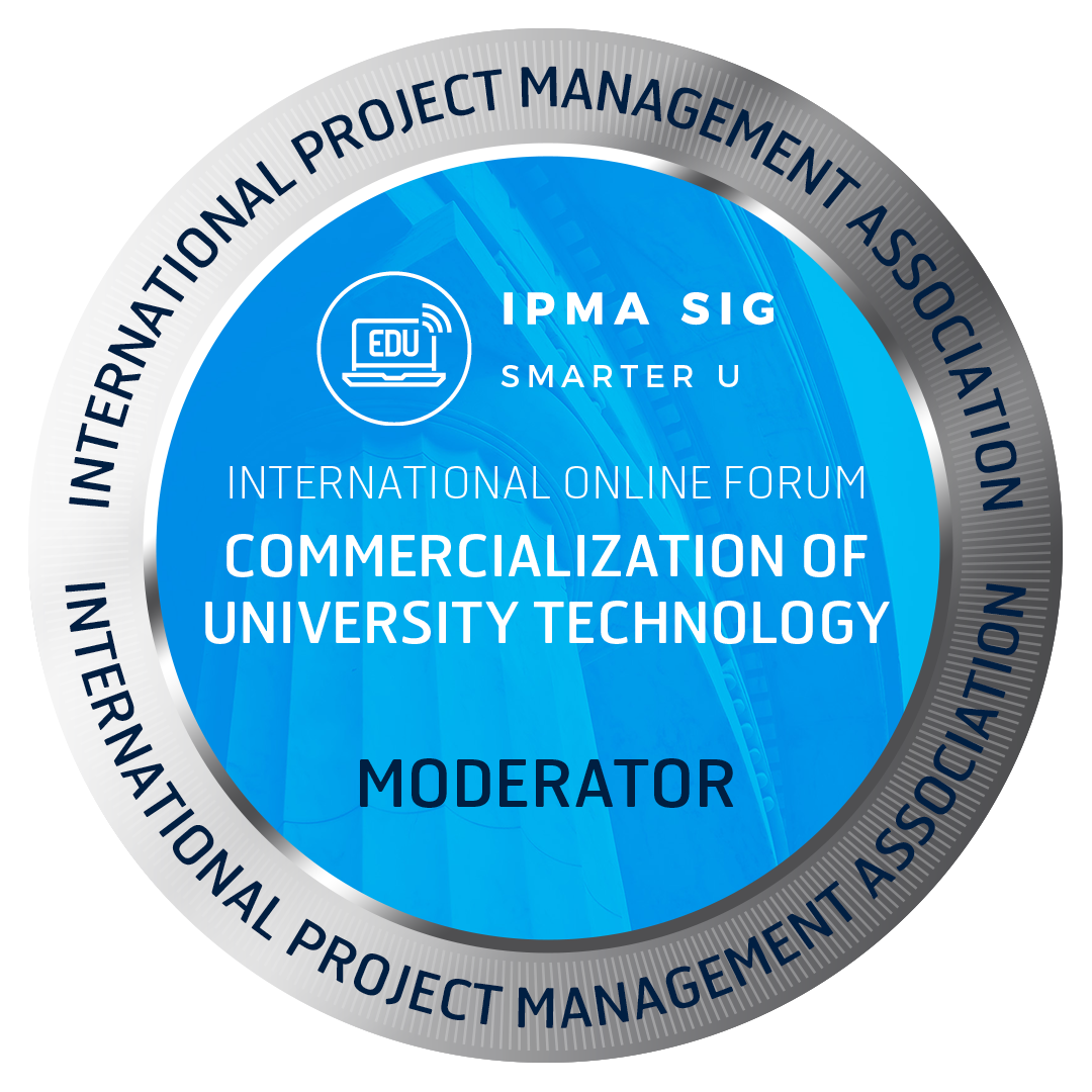 SIG Smarter U international online forum - Commercialization of University Technology moderator