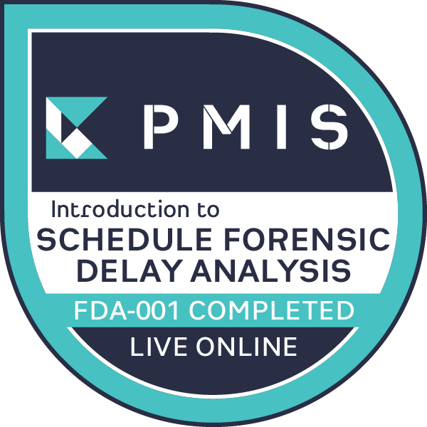 FDA-001 Introduction to Schedule Forensic Delay Analysis (Live Online Training)