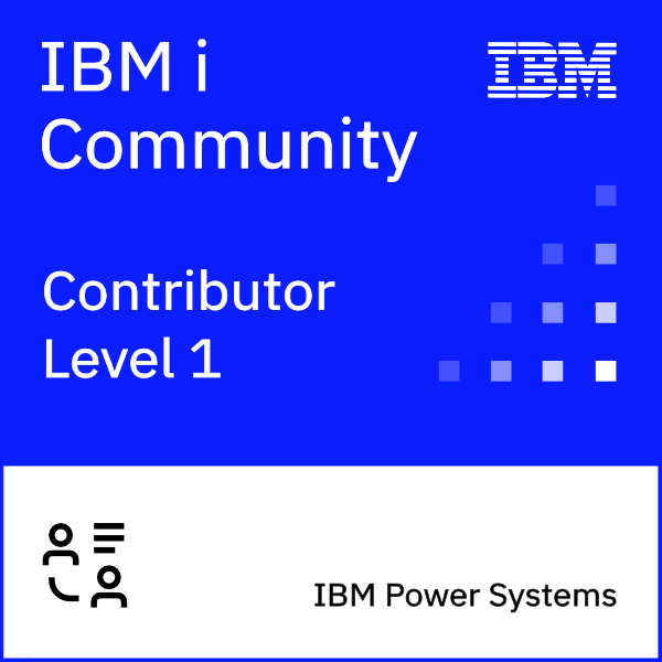 IBM i Community Contributor