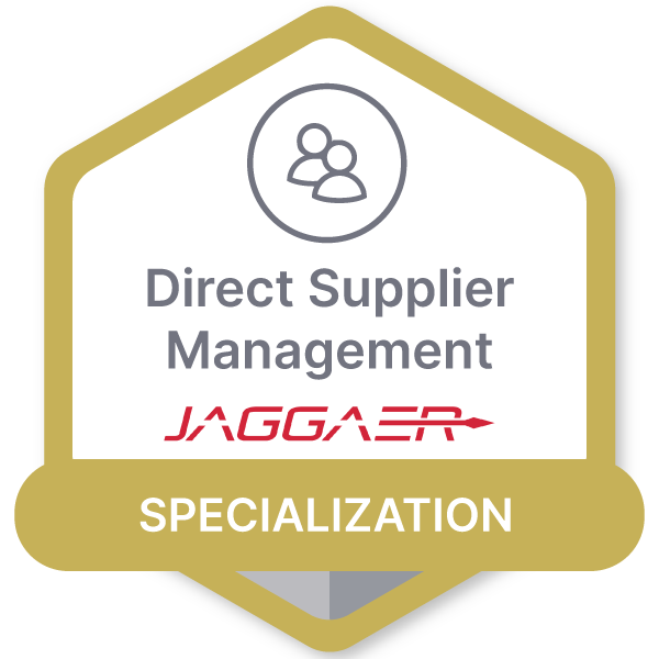 Direct Supplier Management Specialization