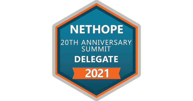 NETHOPE 20th Anniversary Summit 2021 Delegate - Credly