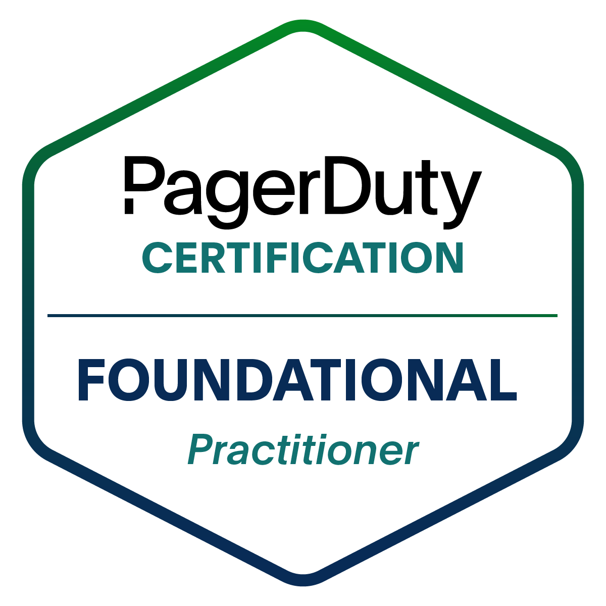 PagerDuty Foundational Practitioner Certification