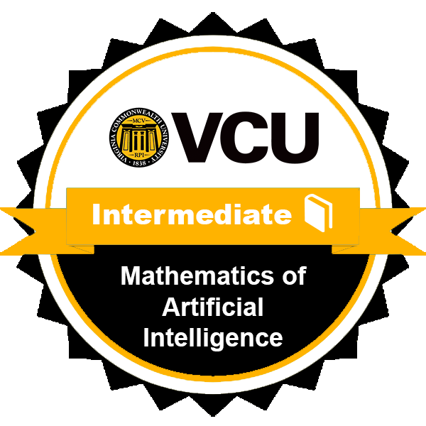 Mathematics of Artificial Intelligence