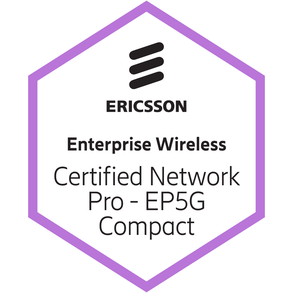 Certified Network Professional - Ericsson Private 5G Compact
