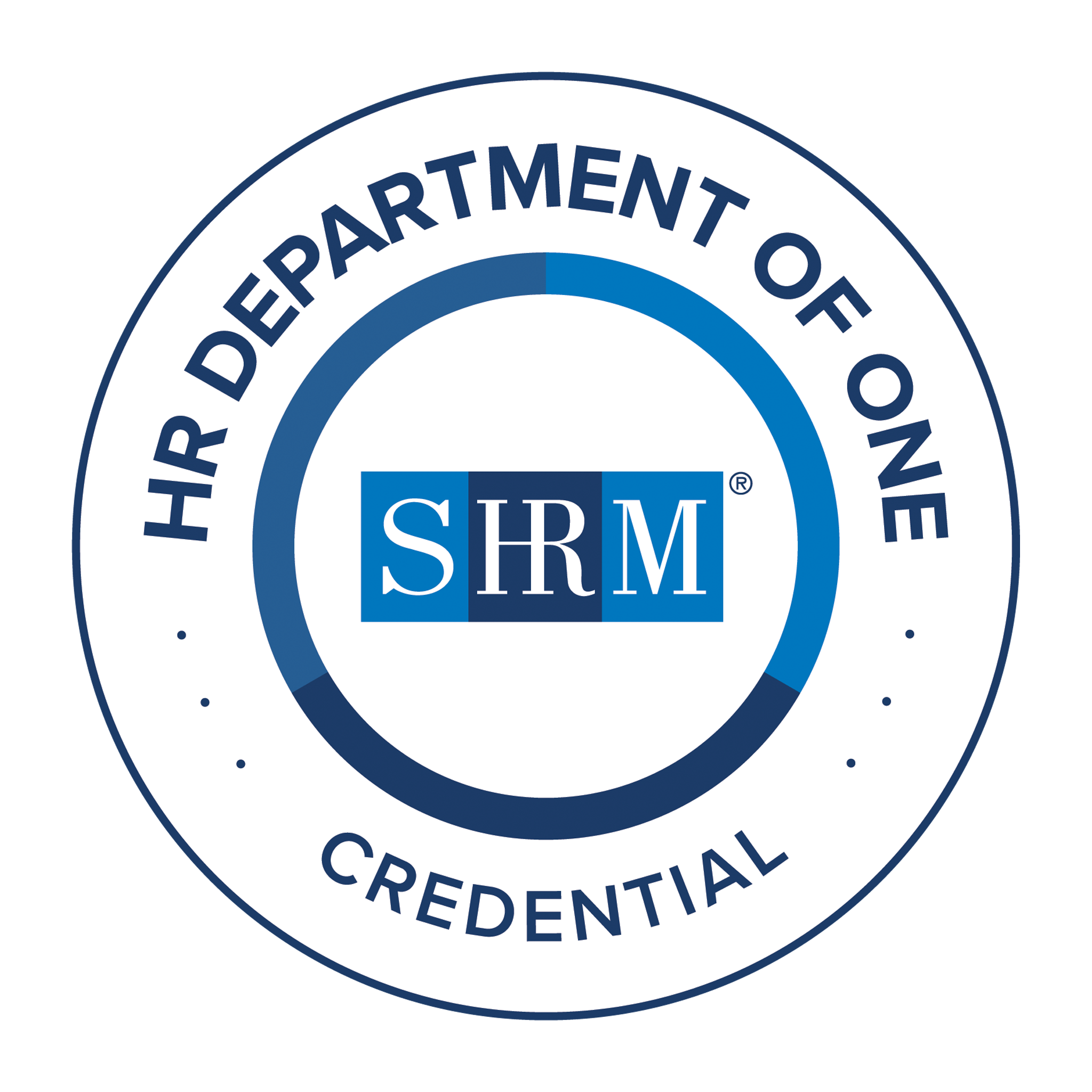 SHRM HR Department of One Specialty Credential