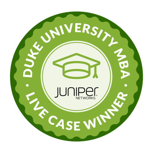 Juniper Networks & Duke University MBA Live Case Winner Credly