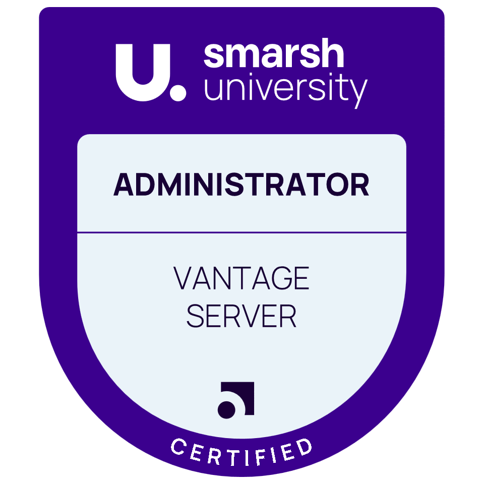 Smarsh Certified Vantage Server Administrator