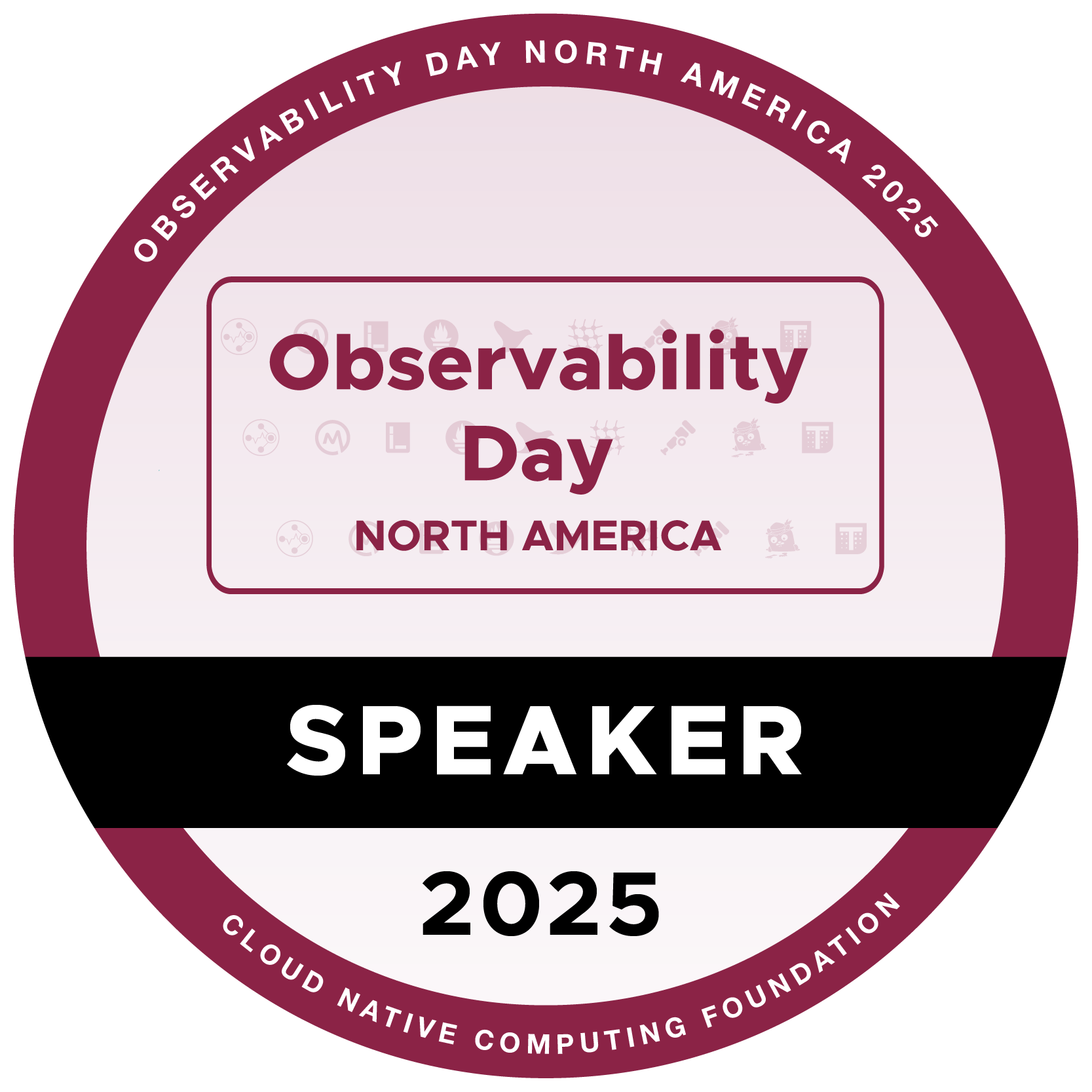 Observability Day NA 2025 Speaker Badge badge
