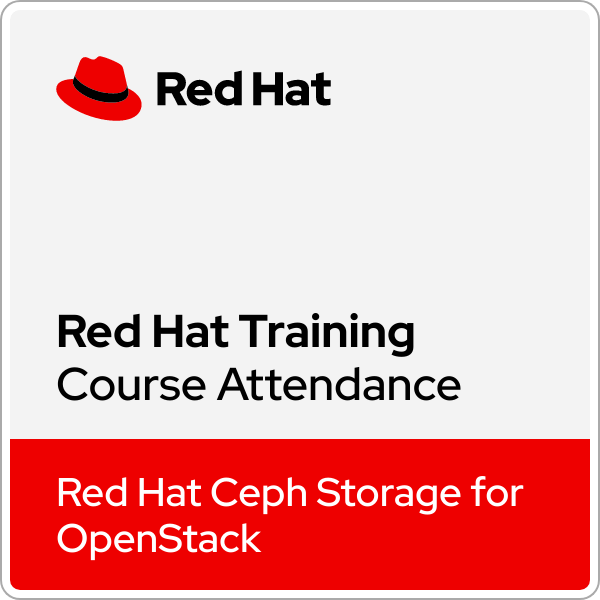 Red Hat Ceph Storage for OpenStack (CL260) - Ver. 4.2